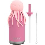 Asobu Bestie Bottle - Jellyfish 460 ml Silikon ve Paslanmaz Çelik Termos, 12 Saat Sıcak ve 24 Saat Soğuk Tutma