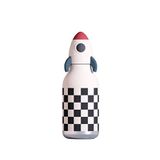 Asobu Bestie Rocketship Bottle Unisex Çocuk Termos 460 Ml - Beyaz