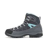Asolo A177 Finder Gv Ml Gri Gunmetal Mavi Erkek Trekking ve Yürüyüş Ayakkabısı