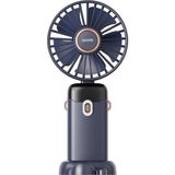 Asonic AFN28 Lacivert 500MAH 3 Kademe Dijital Göstergeli Katlanabilir Mini USB Fan