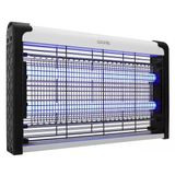 Asonic As-A29 Siyah 6W 2000V Masaüstü Zincir Askılı 2Adet Uv Mor Işıklı Siyah Kasa Sinek Öldürücü(1923)