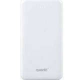 Asonic AS-P10 10000 mAh 2xUsb Beyaz Taşınabilir Şarj Cihazı
