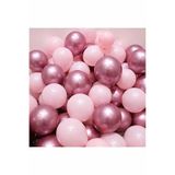 asöy Krom Pembe Ve Makaron (pastel) Pembe Renk 10 Li Balon