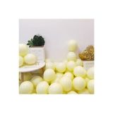 asöy Makaron Sarı Balon 12 Inç 30 Cm 10 Adet Makron Soft Balon