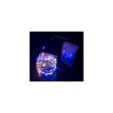 Asöy Peri Led Işık Pilli Dekor Lambası Yılbaşı Dekoratif Led 5 metre Pille Çalışan Led Işık Rgb - Renkli