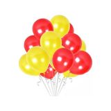 asöy Sarı Kırmızı Taraftar Doğum Günü Partisi Balon Sarı Balon Kırmızı Balon 10 Adet Balon