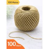 Aspak 100 Metre Hasır Ipi-Çuval Ipi-Kırnap Ipi-Jüt Ip-1 Adet - Kahverengi