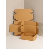 Aspak 20X10X5 cm Kraft Kutu - E-Ticaret Kutusu 25 Adet Kahverengi