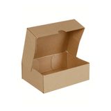 Aspak 20x19x8 Cm E-ticaret Kargo Kutusu -dört Nokta 01 Desi -kraft-25 Adet