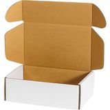 Aspak E-Ticaret Kutusu 20X10X5 cm Beyaz Kutu 25 Adet Dayanıklı Kraft Malzeme ile Ekonomik Çözüm