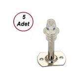 ASPAR Kapı Tamponu Vidalı Kapı Kolu Stoperi 8 cm (5'li)
