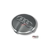 Asparts - Audi A4 - A5 - A6 8w 4g [ 2016 - 2022 ] Jant Göbek Arması 8w0601170 - Gri uyumlu