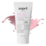 Aspel Ton Eşitleyici ve Nemlendirici Yüksek Korumalı SPF50+ Pembe 50 ml Güneş Kremi