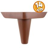 Aspen Lüks Mobilya Kanepe Koltuk Tv Ünitesi Baza Yükseltici Ayağı Ayakları 14 Cm Ahşap Desenli Ayak