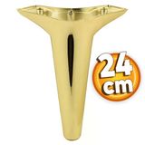Aspen Lüks Mobilya Kanepe Koltuk Tv Ünitesi Konsol Yükseltici Ayağı Ayakları 24 Cm Gold Altın Ayak