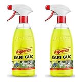 Asperox Sarı Güç 2 x 1000 ML Çok Amaçlı Ultra Temizleyici Duşakabin ve Fayans Temizliği İçin Anti Alerjik - 2 Adet