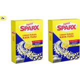 Asperox Sparx 1.5 kg x 2 Limon Kokulu Bulaşık Makinesi Kaya Tuzu Kireci Yumuşatır ve Kötü Kokuları Engeller