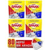 Asperox Sparx Bulaşık Makinesi Kapsülü 20'li x 4 Paket (80 Yıkama)