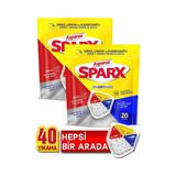 Asperox Sparx Bulaşık Makinesi Kapsülü 20'li x 5 Paket (100 Yıkama)