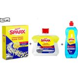 Asperox Sparx Bulaşık Makinesi Tuzu 1. 5 Kg+ Sparx Bulaşık Makinesi Temizleyicisi 250 Ml+ Sparx Bulaşık Makinesi Parlatıcı&kurutucu 750 Ml- -3'lü Set