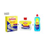 Asperox Sparx Bulaşık Makinesi Tuzu 1.5 Kg+Asperox Sparx Bulaşık Makinesi Temizleyicisi 250 Ml+Asperox Sparx Bulaşık Makinesi Parlatıcı&kurutucu 750 Ml--3'lü Set