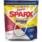Asperox Sparx Diamond Plus 50'li Bulaşık Makinesi Kapsül