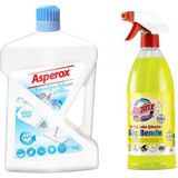 Asperox Yüzey Temizleyici 2.5 Lt + Aspirix Güç Bende - Beyaz Sabun + Aspirix
