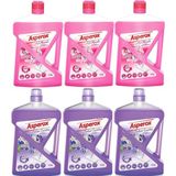 Asperox Yüzey Temizleyici 2,5 Lt Manolya&frezya 3 Adet Menekşe & Yasemin 3 Adet