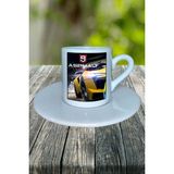 Asphalt Legends Mobil Oyun Baskılı Türk Kahvesi Fincanı Tabaklı Kişiye Özel Model 4