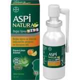 Aspi Natura Kids 20 ml Boğaz Spreyi Kayısı Limon Aromalı Yatıştırıcı Etki Doğal Bitki Ekstreleri