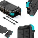 Aspilsan 20000HS Powerbank + 6'lı Solar Panel Dahil