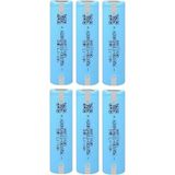 Aspilsan A28 Başlıksız Puntalı 3.7V 2900MAH 25A Discharge Şarjlı Li-Ion Pil 6 Adet Set