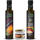 Aspir Yağı 250 ML + Sandaloz Sakızlı Elma Sirkesi 250 ML + Hindistan Cevizi Yağı 30 ML