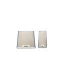 Aspiratör Davlumbaz Filtre Seti 205 X 476 mm ve 130 X476 Davlumbaz Yağ Filtresi Mutfak Aspiratörü Havalandırma Alüminyum 1 Set