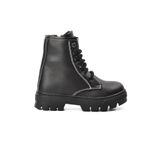 Aspor Arz 2301002-P Siyah İçi Kürklü Fermuarlı Unisex Çocuk Bot
