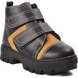 Aspor Arz 2301004-P Siyah Camel İçi Kürklü Unisex Çocuk Bot