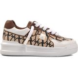 Aspor Kahve Beyaz Erkek Sneaker Premium - Kahverengi - Beyaz