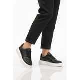 Aspor Siyah Beyaz Bağcıklı Unisex Sneaker - Renkli