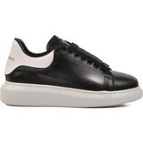 Aspor Siyah Beyaz Deri Erkek Sneaker Premium - Renkli