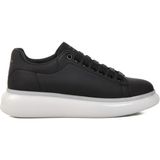 Aspor Siyah Beyaz Memory Foam Unisex Spor Ayakkabı - Renkli