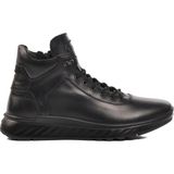 Aspor Siyah Deri Sneaker Erkek Bot