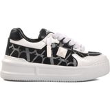 Aspor Siyah Gri Beyaz Unisex Sneaker - Siyah - Gri - Beyaz