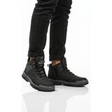 Aspor Siyah Yeşil Fermuarlı Unisex Outdoor Bot - Renkli