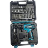 Asr 12V Çift Akülü Vidalama Metal Şanzıman Şarjlı Matkap 2 Akü ile Yüksek Tork ve Ergonomik Tasarım