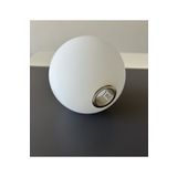 ASR G9 Duy Uyumlu 10 Cm Çapında Beyaz Küre Yedek Avize Camı