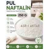 Asr-ı Aktar Pul Naftalin 250 G Birinci Kalite Yoğun Kokulu