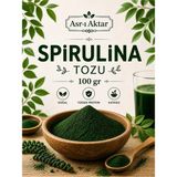 Asr-ı Aktar Spirulina Tozu 100 G (Yosun Tozu) - 100 gr