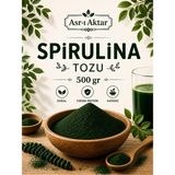 Asr-ı Aktar Spirulina Tozu 500 G (Yosun Tozu)