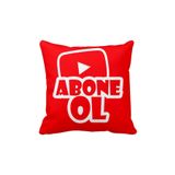 Asr Youtube Abone Ol Sosyal Medya Yastık