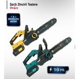 Asr YPT-DJ12 Profesyonel Kömürsüz Şarjlı Zincirli Testere